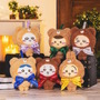 テディベアの着ぐるみを着た「ちいかわ」たち6人が可愛い！キラキラと輝く目で心を癒す、新作アクセサリーぬいぐるみ「きらめっこ」誕生