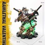 約20万円！『ギルティギア』より「ラムレザル」1/4スケールスタチューが予約開始―2本の特大剣も重厚感に満ちた再現度