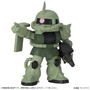 シャア専用ザクIIが率いるザク部隊！「機動戦士ガンダム」ガシャポンフィギュア「ならぶんです。」全5種が、オンラインにて展開