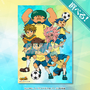 『イナズマイレブン』15周年記念オンラインくじが10月21日より再販！円堂たちの思い出が懐かしいイラスト布ポスターも