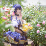 園田海未「ラブライブ!」／中野べこ（X：@bacon1007cos2nd）、撮影：ダリ（X：@dali_cameko）