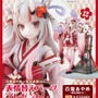 ホロライブ・百鬼あやめの巫女衣装Ver.フィギュアが予約受付開始!趣のある台座に、ぽよ余まで立体化し雰囲気満点