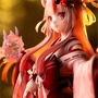 ホロライブ・百鬼あやめの巫女衣装Ver.フィギュアが予約受付開始!趣のある台座に、ぽよ余まで立体化し雰囲気満点