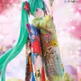 お値段約20万円の「初音ミク」日本人形フィギュアが可憐で美しい…!イラストレーター・藤ちょこ氏による描き下ろしイラストをもと立体化