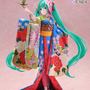 お値段約20万円の「初音ミク」日本人形フィギュアが可憐で美しい…!イラストレーター・藤ちょこ氏による描き下ろしイラストをもと立体化