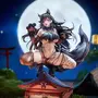 狼の如き衣装がセクシーかつ刺激的すぎる…!『アズレン』愛宕の着せ替え「月夜のお姉さん狼」がフィギュア化