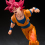 「ドラゴンボール超」より「超サイヤ人ゴッド孫悟空」アクションフィギュアが2バージョンで展開！3種の交換用表情パーツで様々なシーンを演出