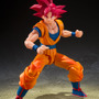 「ドラゴンボール超」より「超サイヤ人ゴッド孫悟空」アクションフィギュアが2バージョンで展開！3種の交換用表情パーツで様々なシーンを演出