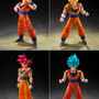 「ドラゴンボール超」より「超サイヤ人ゴッド孫悟空」アクションフィギュアが2バージョンで展開！3種の交換用表情パーツで様々なシーンを演出