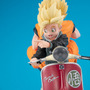 「ドラゴンボールZ」バイクに乗ったスーパーサイヤ人「孫悟空＆孫悟飯」フィギュアが抽選販売！ディテールにこだわり360度楽しめる