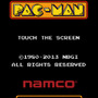 『パックマン』タイトル画面