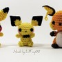 あみぐるみで表現 とびきり可愛い手乗りポケモンたち－パターンの公開も