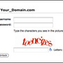 CAPTCHA(画像認証システム)の一例