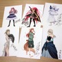 サイン入りキャラクター一ラストシート