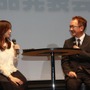 坂下千里子さんと松田教授のトークセッションも