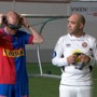 サッカー選手に「見下ろし視点」で試合をしてもらった