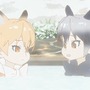 「けものフレンズ」のケロリン桶が登場！ ジャパリパークの温泉管理人・キタキツネとギンギツネが彩る