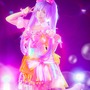 「サイリウムチェンジ！」の声でコスプレ衣装が光り輝く！ 音声認識を取り入れた“らぁら”の電飾衣装が見事な完成度