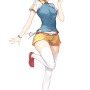 『バドミントンガールズ』広瀬夏奈子 私服(C)バドミントンガールズ ／ DMM GAMES