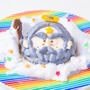 「スーパーゼウスケーキセット」（ドリンクつき）1,400円（税抜）（C）LOTTE/ビックリマンプロジェクト