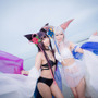 【コスプレ】真夏の夜にネロ、ナルメアほか人気キャラが魅惑！「ラグコス2019」水着美女レイヤーまとめ（後編）【写真122枚】