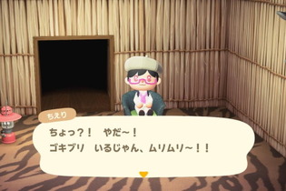 『あつ森』アプデ後、まずは部屋を掃除するべき!? ゴキブリがいる場合、遊びにくる住民に「特殊演出」あり… 画像