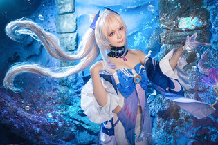 【コスプレ】『原神』珊瑚宮心海が神秘的な美しさ！注目レイヤー・箱ネコさん【写真12枚】 画像