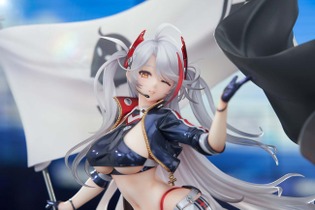 あらわになった下乳がセクシーすぎる！『アズレン』プリンツ・オイゲンのレースクイーンフィギュアが予約受付中 画像