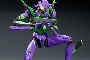 「エヴァ新劇場版」より「初号機」のプラモデルが3次再販！劇中イメージの造形、カシウスの槍とパレットライフルが付属 画像