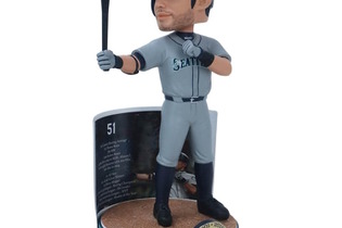 イチロー選手の功績を称えた、世界限定3,000個のボブルヘッド人形が発売決定！米国野球殿堂入り発表の1月22日に先行予約販売 画像