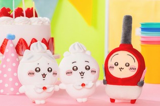 「ちいかわ」新グッズが4月25日より発売！美味しそうなホイップクリームと着火ライターのぬいぐるみストラップが登場 画像