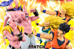「ドラゴンボールZ」アルティメット悟飯VS魔人ブウの激闘が迫力満載なフィギュアに！名場面が並べて飾りたいプライズにて展開 画像