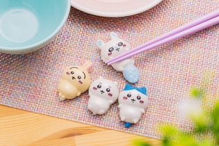 「ちいかわ」仰向け姿が可愛い！ハチワレやうさぎなど、全4種の箸置きが4月25日発売 画像
