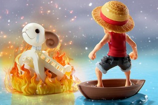 「ワンピース」メリー号との別れを立体化！号泣するルフィの表情も必見 画像