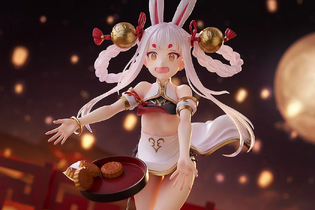 太ももにも注目！『アズレン』今にも転びそうな「島風」が立体化―笑顔パーツや足元の“饅頭”も可愛い 画像
