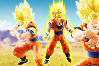 「ドラゴンボールZ」より、「スーパーサイヤ人孫悟空」がフィギュア化！特許出願中の最新構造で、かめはめ波がカッコよく決まる 画像