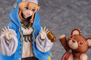 白く美しい太もも…！『ギルティギア ストライヴ』より「ブリジット」がくまのぬいぐるみ「ロジャー」と共に勝利ポーズで立体化 画像