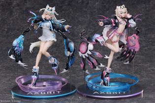 ホロライブ、フワモコをオリジナル衣装で立体化！荒廃した未来の世界を「飛び」「戦う」新規ブランド「AXGRIT（アクスグリット）」として展開 画像
