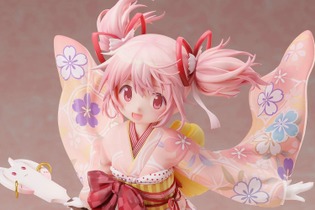 鮮やかで美しい着物姿！『マギレコ まどマギ外伝』より「鹿目まどか」晴着ver. 1/7スケールフィギュアが再販ー手に持つ羽子板はキュゥべえ柄 画像