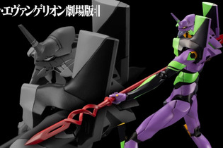 「シン・エヴァンゲリオン劇場版」より「エヴァンゲリオン初号機」プラモデルがカシウスの槍を携えて再登場！各種ギミックにより劇中のポーズが決まる 画像