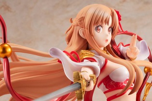 おへそも見える大胆な中華風バトルドレス！「SAO」より「アスナ」1/7スケールフィギュアが予約受付開始ー表情パーツは2パターン用意 画像