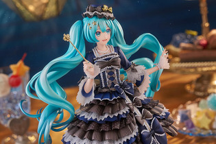 可愛いロリィタ服を纏った「初音ミク 流星ア・ラ・モードVer.」フィギュアが予約開始！ツインテールにはパール塗装を施し品のある仕上がり 画像