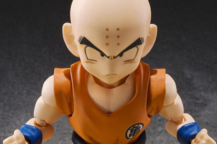 「ドラゴンボールZ」道着姿の「クリリン」がアクションフィギュア化！各種パーツにより気円斬、太陽拳がバッチリ決まる 画像