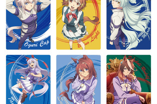 オグリキャップやタマモクロスなど、全15種が描き下ろし！アニメ「ウマ娘 シンデレラグレイ」 ツインウエハース発売 画像