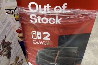任天堂が海外小売店に「スイッチ2完売」の看板を配布？発売前から入手困難を見据えていると話題に 画像