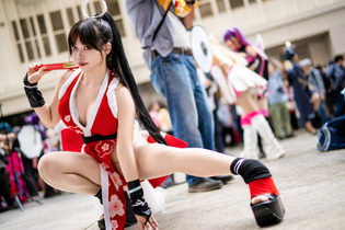【コスプレ】日本一のくのいち「不知火舞」の圧倒的な美ボディ！曲線美が際立つポージングにメロメロ【写真9枚】 画像