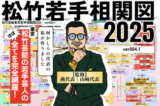 松竹芸能所属の若手芸人を楽しんで覚えられる！『松竹芸能東京若手相関図＆クロスワードパズル』が「コンプリボドゲ」で販売中 画像