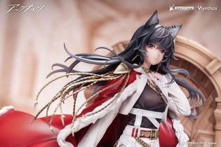 スラリと伸びた美脚から目が離せない！『アークナイツ』深紅のマントを纏った「血掟テキサス」フィギュアが圧倒的存在感 画像