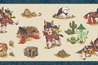 砂漠を旅するピカチュウとドロバンコ！『ポケモン』新グッズ「Run Run ! Desert」がポケセン店頭で販売 画像