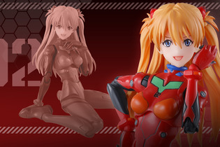 勝ち気なポーズも決まる！「ヱヴァ新劇場版」からアスカがプラグスーツ姿でアクションフィギュア化 画像